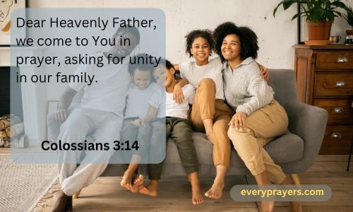 Prayer For Family Strength