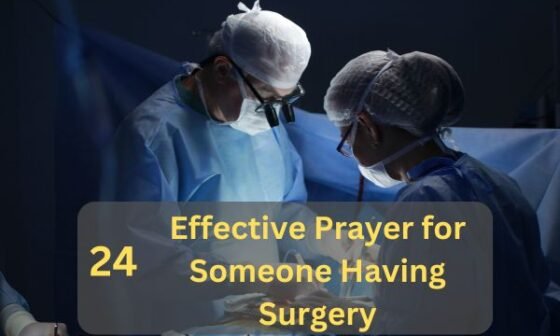 Prayer for Someone Having Surgery