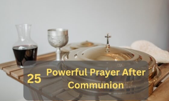 Prayer After Communion