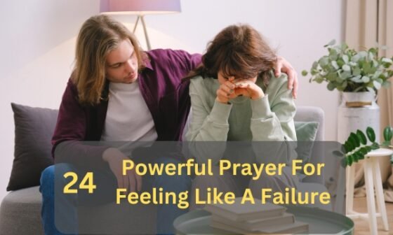 Prayer For Feeling Like A Failure