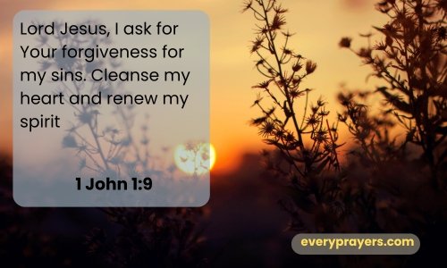 A Prayer for Forgiveness and Renewal