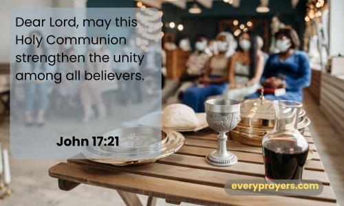 A Prayer for Unity in Christ After Communion