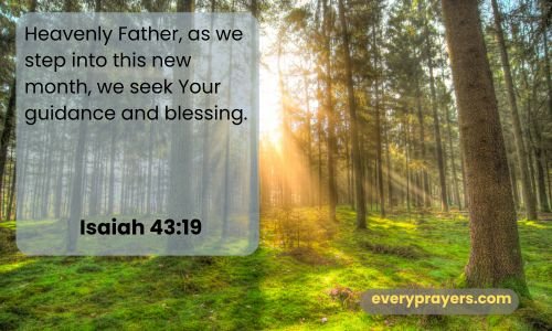 A Prayer for New Beginnings