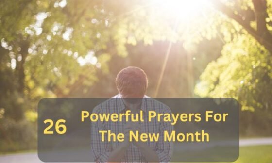 Prayers For The New Month