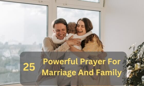 Prayer For Marriage And Family