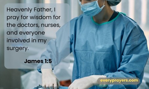 A Prayer for Wisdom for the Medical Team