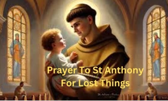 Prayer To St Anthony For Lost Things