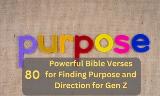 Bible Verses for Finding Purpose and Direction for Gen Z