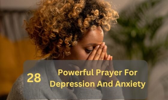 Prayer For Depression And Anxiety