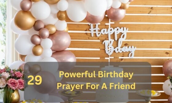 Birthday Prayer For A Friend