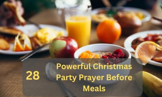 Christmas Party Prayer Before Meals