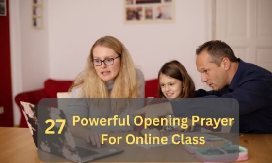 Opening Prayer For Online Class