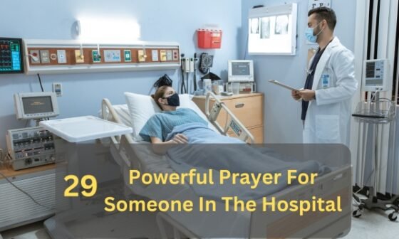 Prayer For Someone In The Hospital