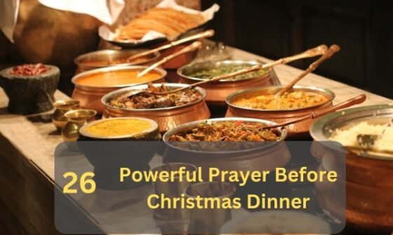 Prayer Before Christmas Dinner