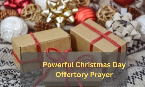 Christmas Day Offertory Prayer