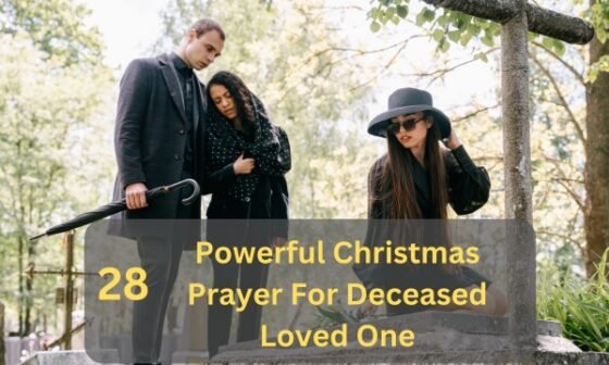 Christmas Prayer For Deceased Loved One