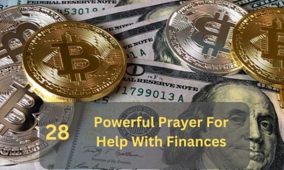 Prayer For Help With Finances