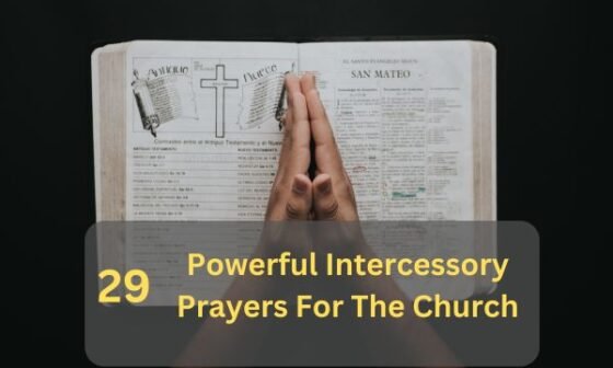 Intercessory Prayers For The Church