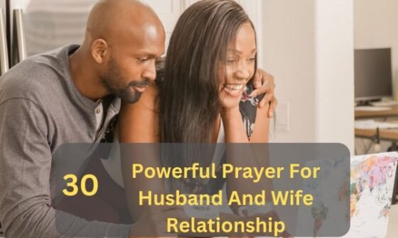 Prayer For Husband And Wife Relationship