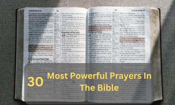 Most Powerful Prayers In The Bible