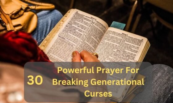 Prayer For Breaking Generational Curses