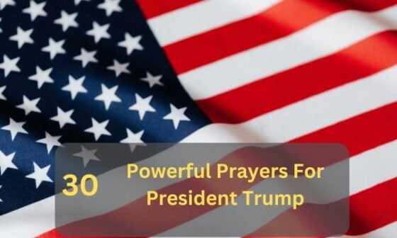 Prayers For President Trump