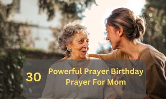 Birthday Prayer For Mom