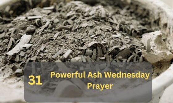 Ash Wednesday Prayer