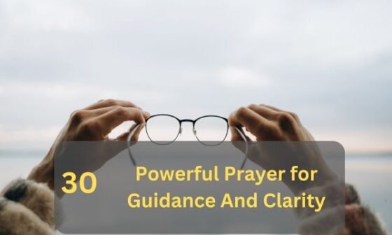 Prayer for Guidance And Clarity