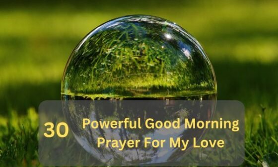 Good Morning Prayer For My Love